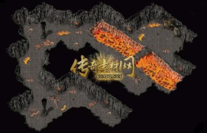 传奇火龙洞地图，火龙洞一下二层坐标图片（传奇火龙洞2下3怎么走）